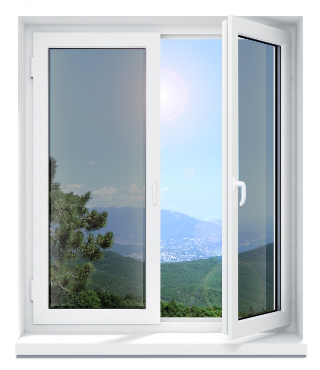 SILBER DUNKEL 40% Rabatt nach Maß Sonnenschutzfolie Innen