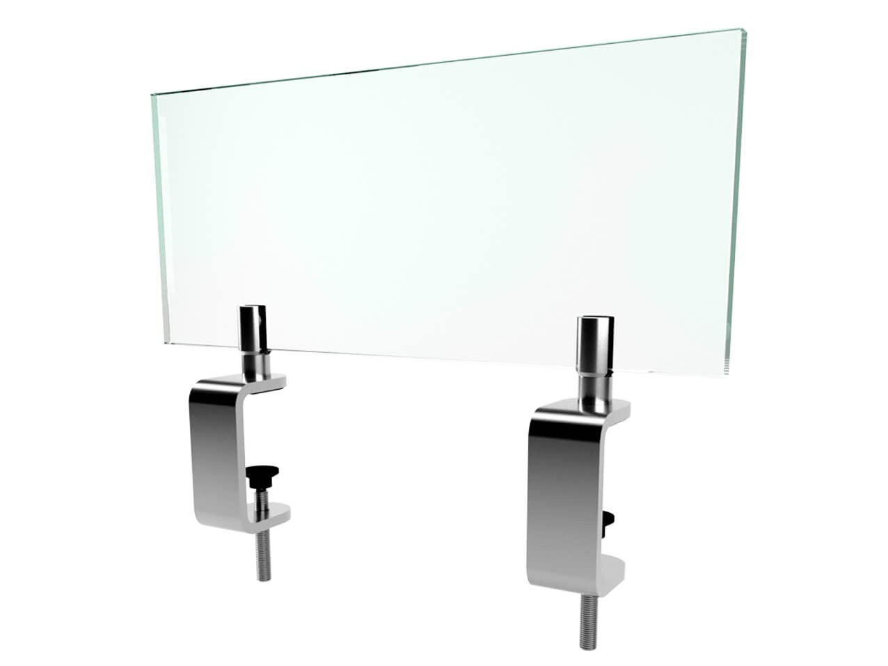 Tisch Schildhalter Göteborg mit Schutzscheibe