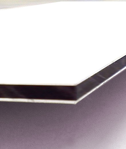 ALUVERBUND Platte Weiß 3 mm