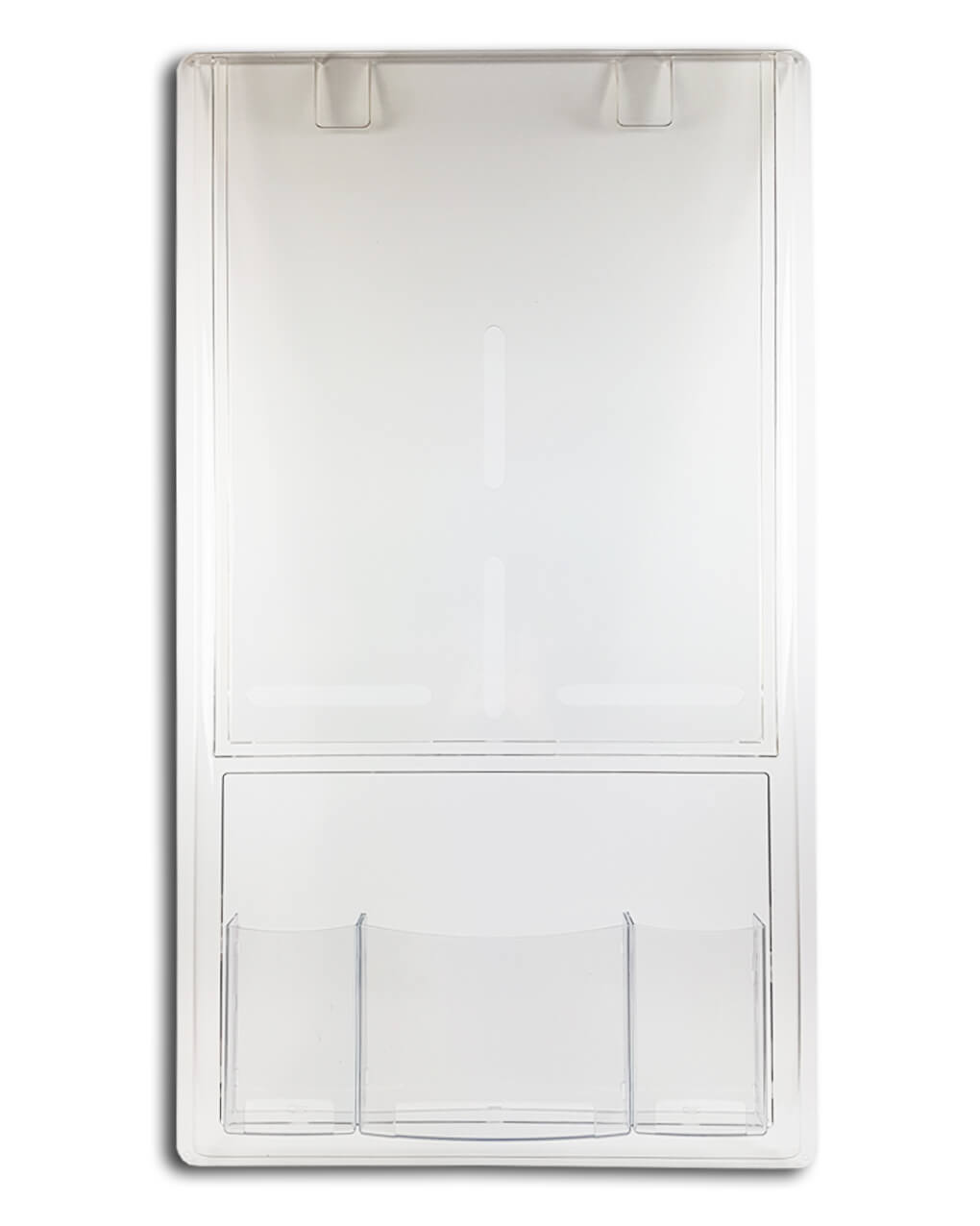 Prospekthalter Wand 1x DIN A2 1x DIN A4 2x DIN lang